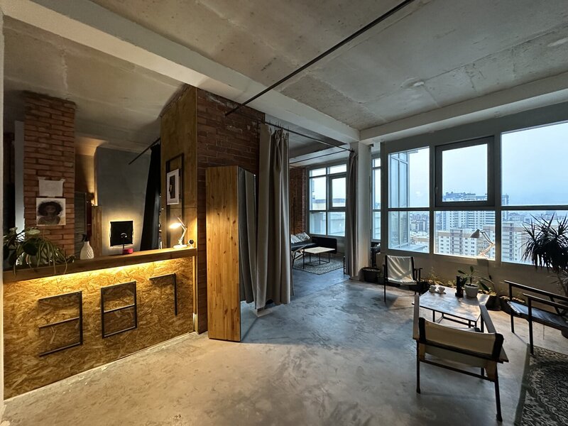 Портретная зона фотостудии